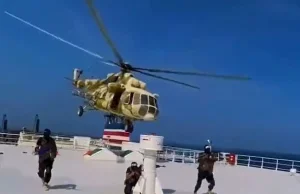 Opanowali statek nadlatując helikopterem. Teraz porywacze ujawnili żądania