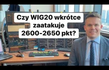 Czy WIG20 wkrótce zaatakuje 2600