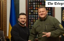 Ukraina - Zełenski zwolnił Załużnego
