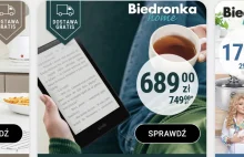 Kindle jest w Biedronce "w promocji" z ceną taką jak w Amazonie... bez promocji