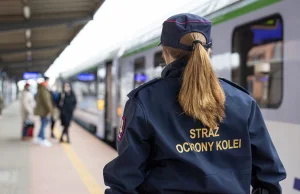 Agresywny pasażer pociągu zaatakował funkcjonariuszkę SOK