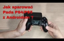 Jak sparować Pada od PS4/PS5 z telefonem na androidzie oraz laptopem