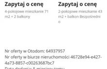 Otodom usunęło date dodania w ogłoszeniu