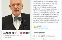 Krul Korwin już na Tinderze!