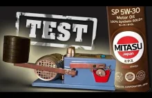 Mitasu Gold Slus SP 5W30 Test olejów silnikowych Piotr Tester