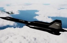 Rosyjskie Su-27 vs USAF SR-71 Blackbird