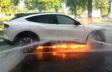 Pożary aut elektrycznych w Polsce. Nowe dane ze straży pożarnej