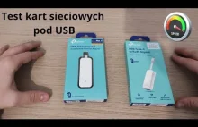 Test karty sieciowej pod USB - Tp-Link UE300 oraz UE300C czy warto? ( Test adpte