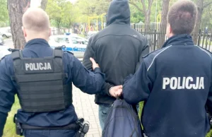 Akcja policji pod Warszawą