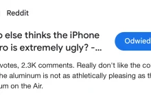 iPhone 17 brzydki - Reddit usunął wiralowy post