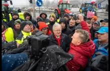 Spotkanie Ministra Rolnictwa Czesław Siekierski z przedstawicielami protestujący