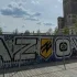 Ukraińskie graffiti pod Pałacem Kultury