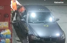 Kierowca BMW zatankował w Katowicach i uciekł. Szuka go policja