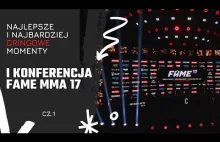 Najlepsze i najbardziej cringowe momenty 1 konferencji FAME MMA 17 cz.1 #szoty