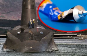 Brytyjski okręt atomowy naprawiony za pomocą... kleju Super Glue