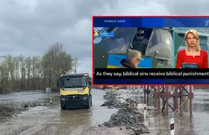 Rosjanie tłumaczą powód powodzi w Ukrainie. "Biblijna kara"