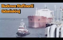 Budowa Rafinerii Gdańskiej w latach 1972-1975