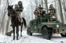 Na koniu i z "oszczepem" Tak Ukraińcy polują na rosyjskie czołgi