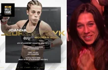 Joanna Jędrzejczyk w UFC Hall of Fame!