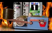Ceratec Liqui Moly + Mobil 1 ESP Formula 5W30 Test dodatków do oleju 100°C Pi