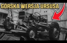 Polski zapomniany ciągnik górski na bazie Ursusa C-330