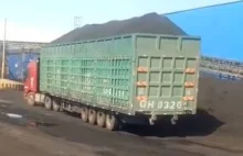 Chiński transport ciężarowy