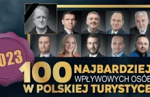Lista 100 Najbardziej Wpływowych Osób w Polskiej Turystyce 2023 | Agencja Inform