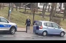 Policyjny pościg za sprawcą kradzieży paliwa. Policjanci zatrzymali go.