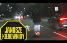 Wariat na hulajnodze w Krakowie - 26.01.2025