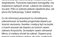 Krzysztof Konnonowicz był dziś reanimowany.