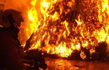 Pod Tarnowem podpalono konwój humanitarny dla Ukrainy