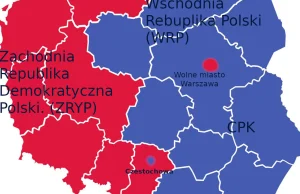 Jedyny sposób na pogodzenie Polski to podział na dawa kraje.