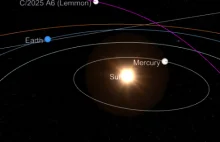 Kometa C/2025 A6 (Lemmon) wciąż widoczna.