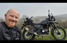 Kupił jeden z ostatnich motocykli Royal Enfield Himalayan
