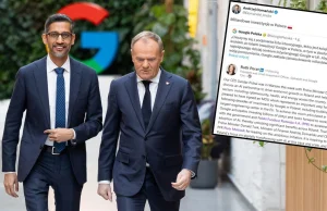 Wraca temat inwestycji Google'a. Kolejny głos o "miliardach złotych"