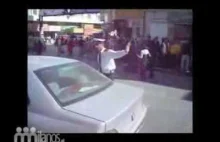 Szalony policjant ruchu drogowego