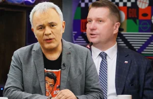 Czy Robert Mazurek powiela narrację TVP Info i ministra Czarnka? - WP Teleshow