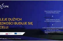 Kolej Dużych Prędkości w Polsce 350 km/h z CPK