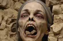 Rekonstrukcja twarzy kobiety pochowanej z cegłą w ustach