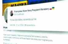 "Polska żyje ledwo, komenda już nie" TVP cytuje wpis z fejkowego konta i...