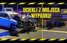Ojciec z 13-letnim synem zgin**i w wypadku. Sprawca razem z pasażerem uciekli!