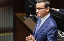 Morawiecki: W Polsce padł dziś światowy rekord w aferach