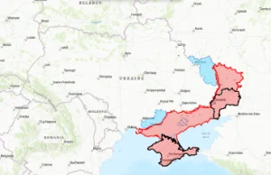 Najdokładniejsza, interaktywna i aktualizowana co dzień mapa z wojny na Ukrainie
