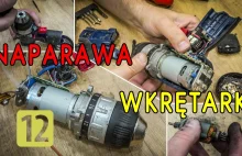 Naprawa wkrętarki 12V Wymiana silnika