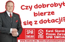 Czy dobrobyt bierze się z dotacji?