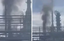 Rosja. Rafineria Ilski znów płonie. Media: Atak ukraińskiego drona