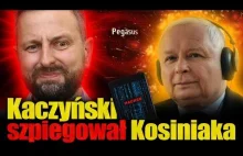Kaczyński szpiegował Kosiniaka Pegazusem od 2018r.
