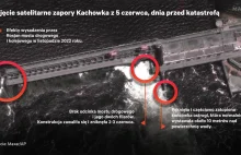 Zapora Nowa Kachowka mogła się po prostu zawalić. Rozkład widać na zdjęciach.
