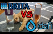 Dafi Solid VS Brita - różnice butelek filtrujących