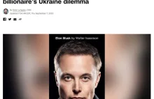 CNN: Musk potajemnie odciął dostęp do sieci Starlink, aby udaremnić ukraiński po